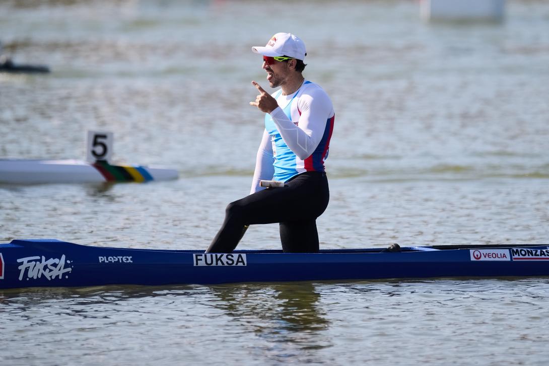 Evropský šampion Martin Fuksa